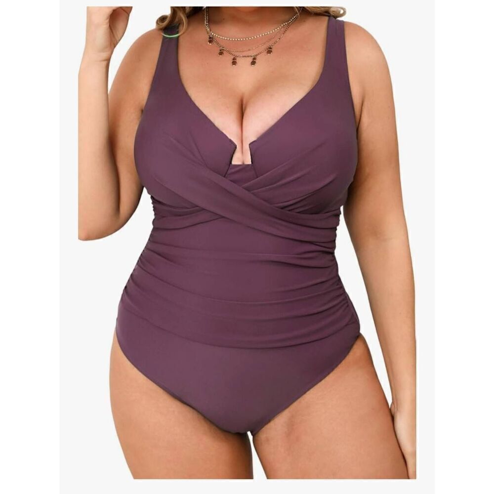 MiracleSuit Tummy Control Ruched OnePiece 14